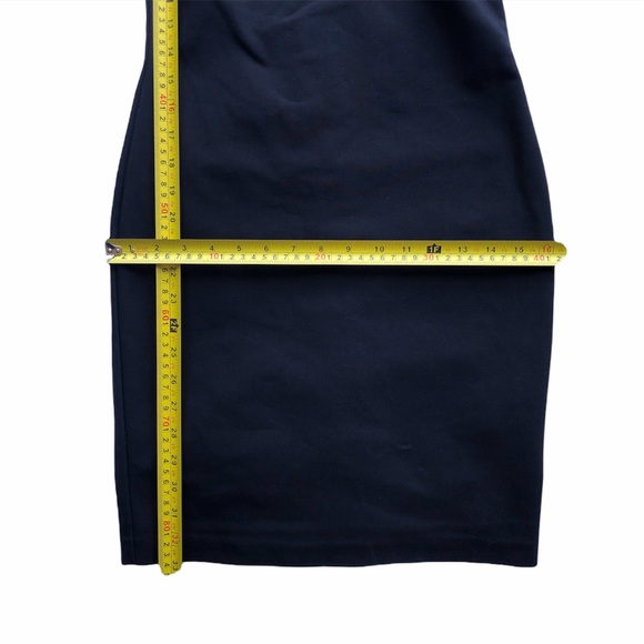 ZARA Little Black Dress Form Fitting With Embroidery Beads Size Medium LBD - Picture 11 of 15